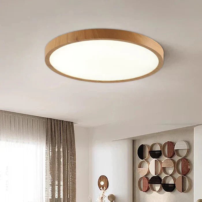 Ultra-thin circular ceiling light