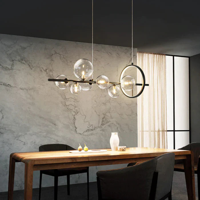 Glass Bubble Chandelier – Artistic & Airy Design