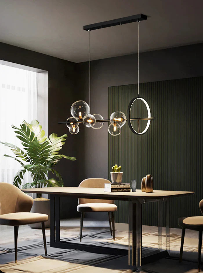 Glass Bubble Chandelier – Artistic & Airy Design