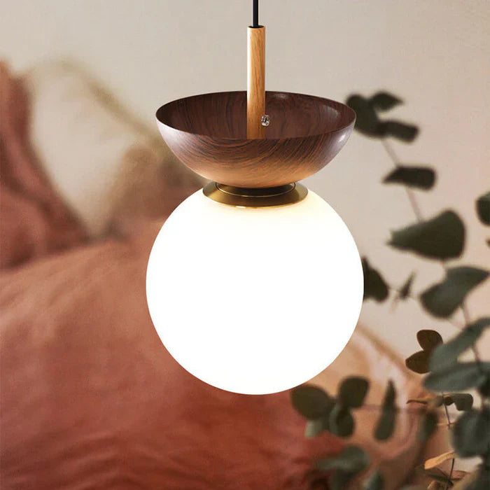 Log Japanese Pendant Lamp – Elegant Simplicity