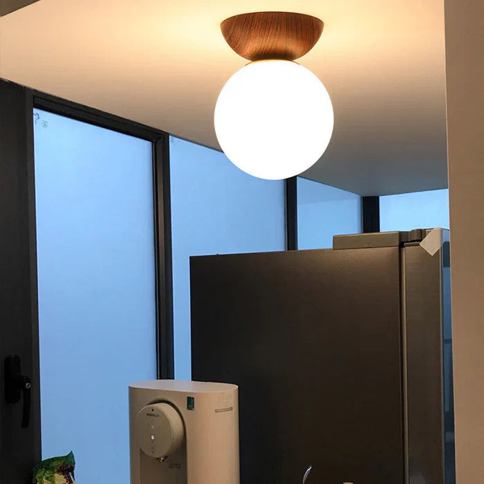 Log Japanese Pendant Lamp – Elegant Simplicity
