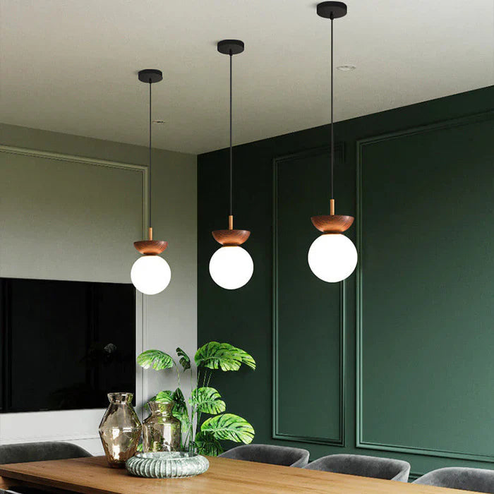 Log Japanese Pendant Lamp – Elegant Simplicity