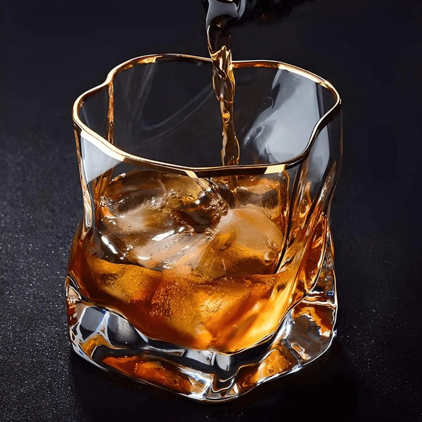 Textured Whiskey Glasses