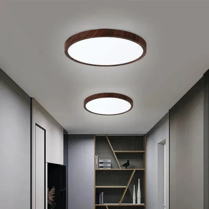 Ultra-thin circular ceiling light