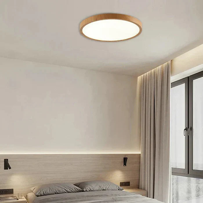 Ultra-thin circular ceiling light