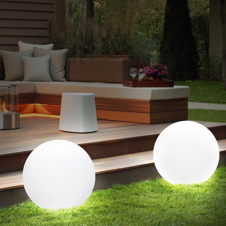 Waterproof Solar Sphere Light – Dusk Sensor