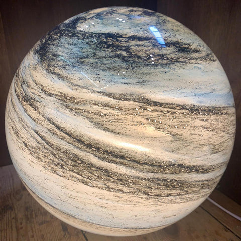 Glass Moon Lamp – 16-Color Ambient Light