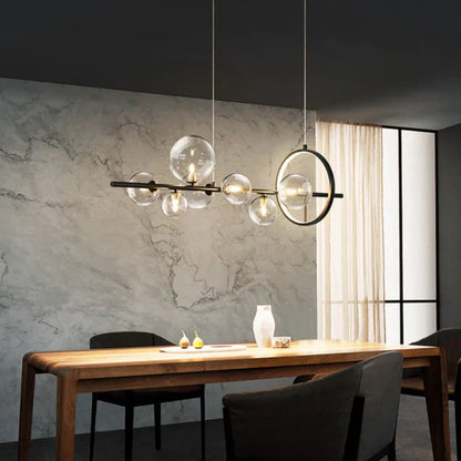 Glass Bubble Chandelier – Artistic & Airy Design