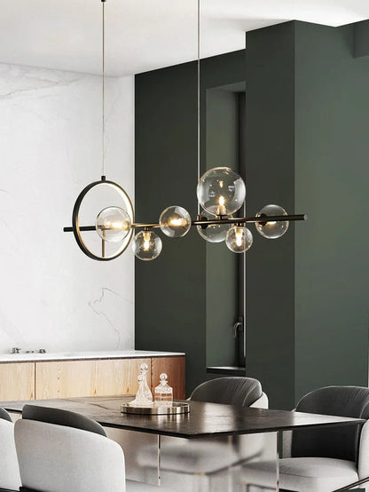 Glass Bubble Chandelier – Artistic & Airy Design