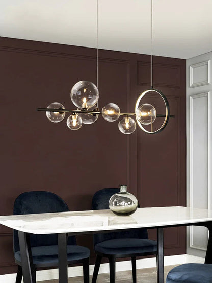 Glass Bubble Chandelier – Artistic & Airy Design
