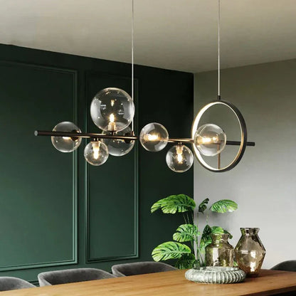 Glass Bubble Chandelier – Artistic & Airy Design