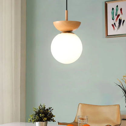 Log Japanese Pendant Lamp – Elegant Simplicity