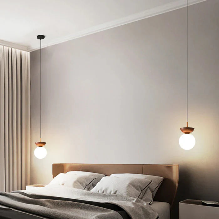Log Japanese Pendant Lamp – Elegant Simplicity