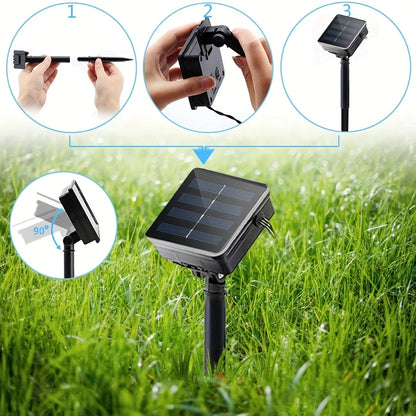Solar Hemp Rope Lights
