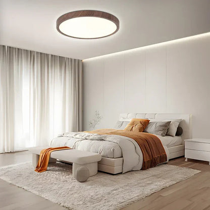 Ultra-thin circular ceiling light