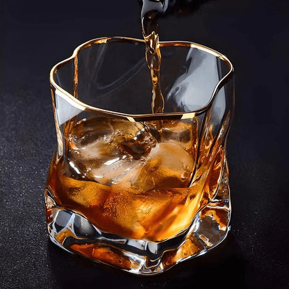 Textured Whiskey Glasses