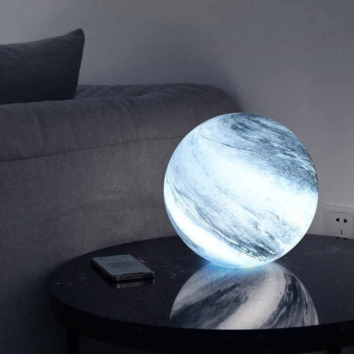 Glass Moon Lamp – 16-Color Ambient Light