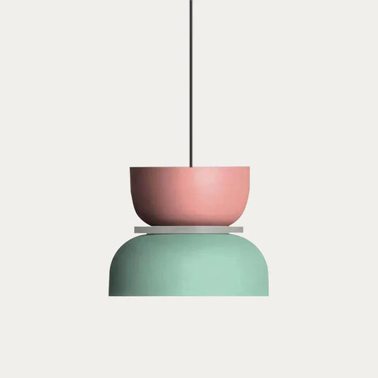 Dulcy Color Block Nordic Pendant Lamp